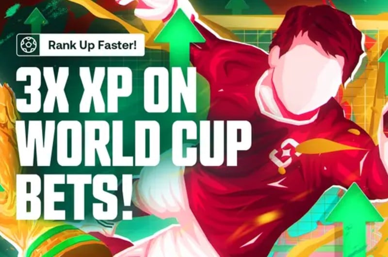 Shuffle 3x XP on World Cup Bets
